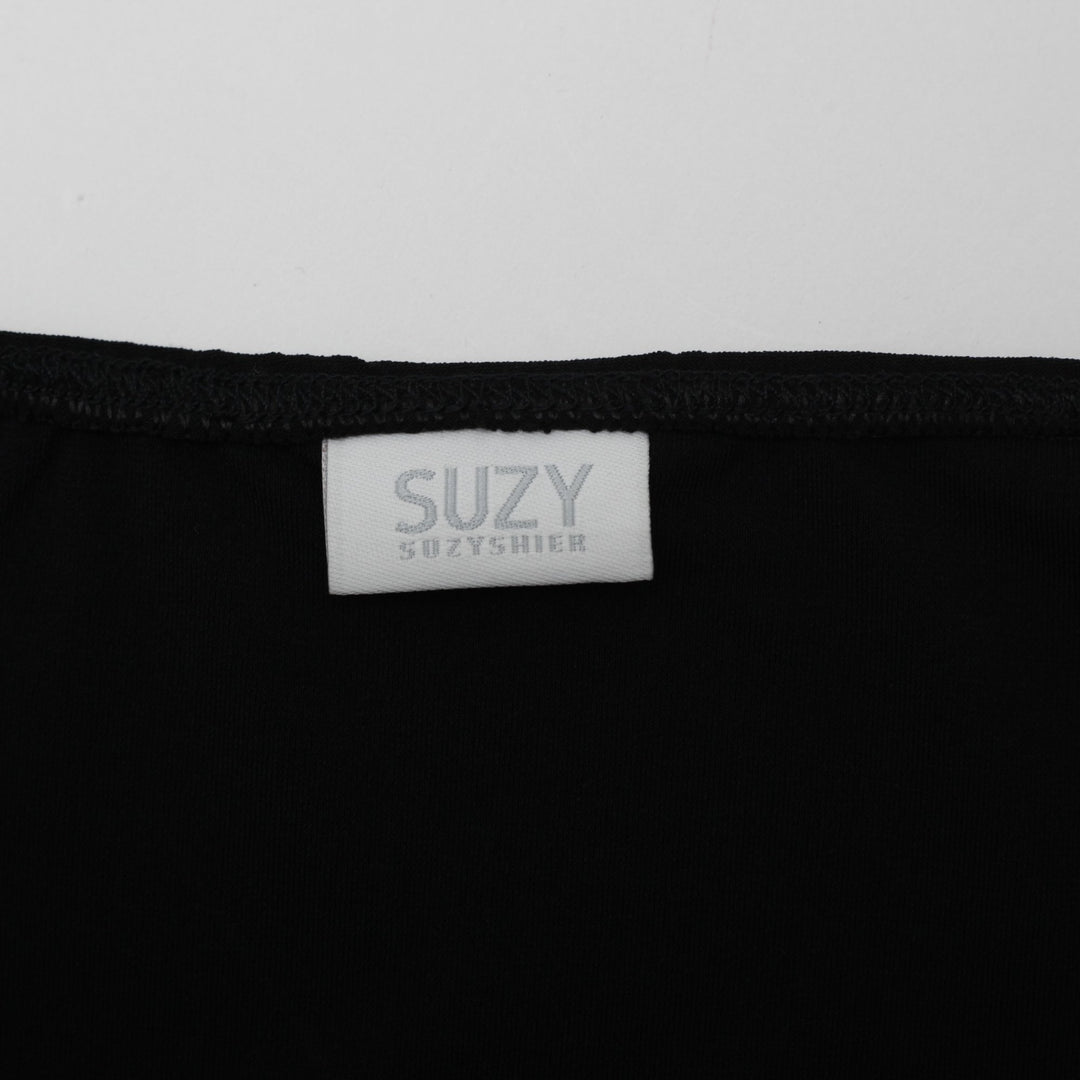 Y2K Ladies Shier Asymmetric Tank Top Size L | Migration_Y2K Tops - Back View | Fashion Rerun