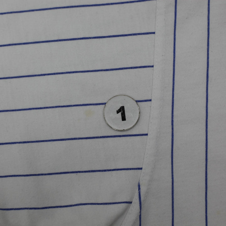 Vintage 90s Starter Montreal Expos Baseball Pinstripe MLB Jersey Size XL