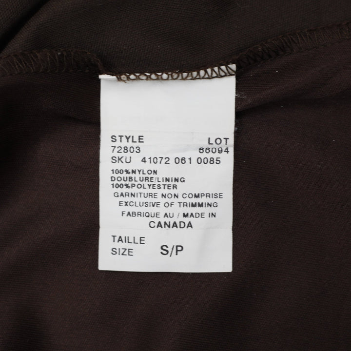 Y2K Ladies Le Chateau Asymmetrical Mesh Overlay Sleeveless Top Size s