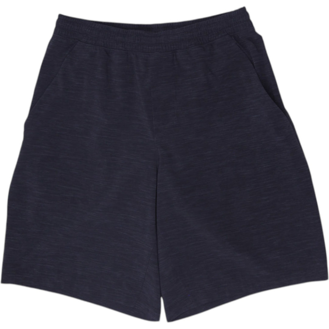 Mens Lululemon Lined Athletic Running Shorts Heathered Black Size Medium