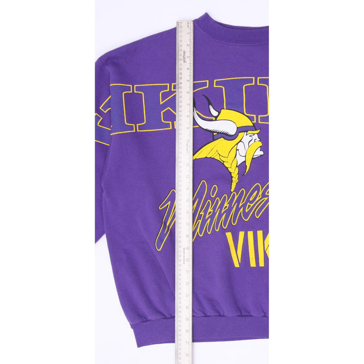 Vintage 80s Cliff Engle Minnesota Vikings Sweatshirt USA Made Size L/XL