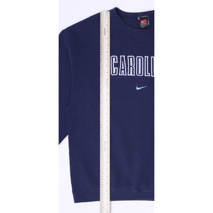 Vintage 90s Nike Center Swoosh Carolina UNC Crewneck Sweatshirt Size L
