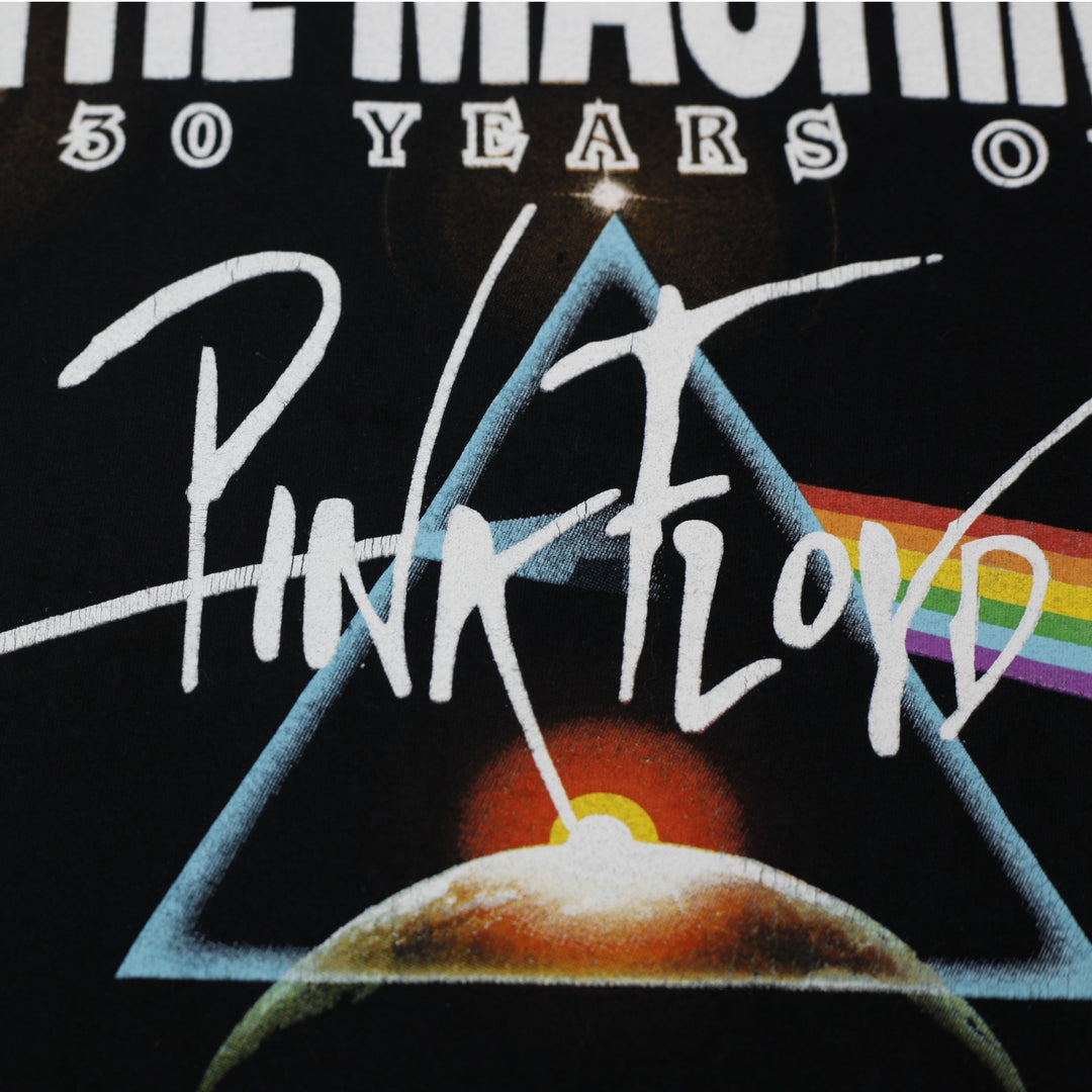 Mens The Machine "50 Years of Pink Floyd" Tour Graphic T-Shirt Black Size L