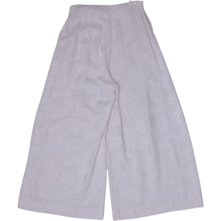 Y2K Ladies Giasemi Textured Flow Wide Leg Pants Size M