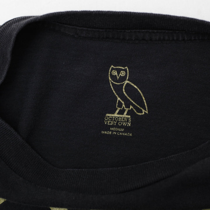Mens Octobers Very Own Graphic Black T-Shirt Logo Size M | Migration_T-Shirts - Back View | Fashion Rerun