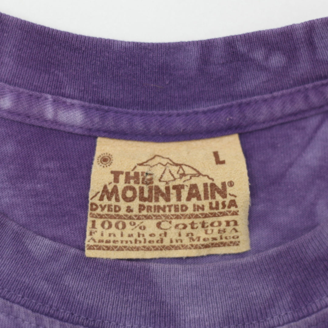 Vintage 2002 The Mountain Wolves Tie Dyed T-Shirt Purple L - Fashion Rerun Vintage Migration_T-Shirt