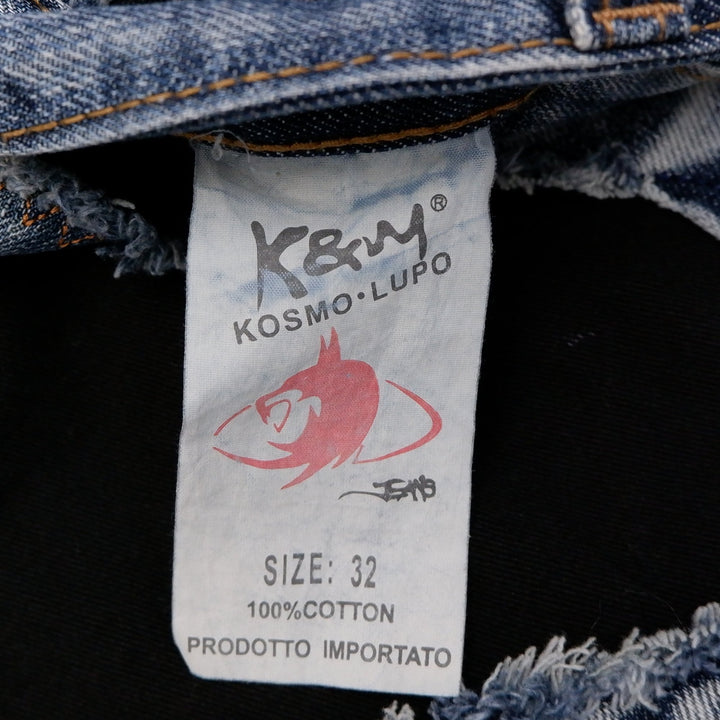 Vintage Kosmo Lupo Washed Patched Jeans