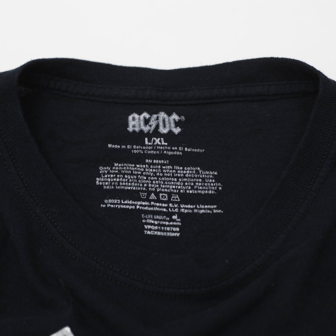 Mens AC/DC Ballbreaker Concert Tour T-Shirt Size L/XL
