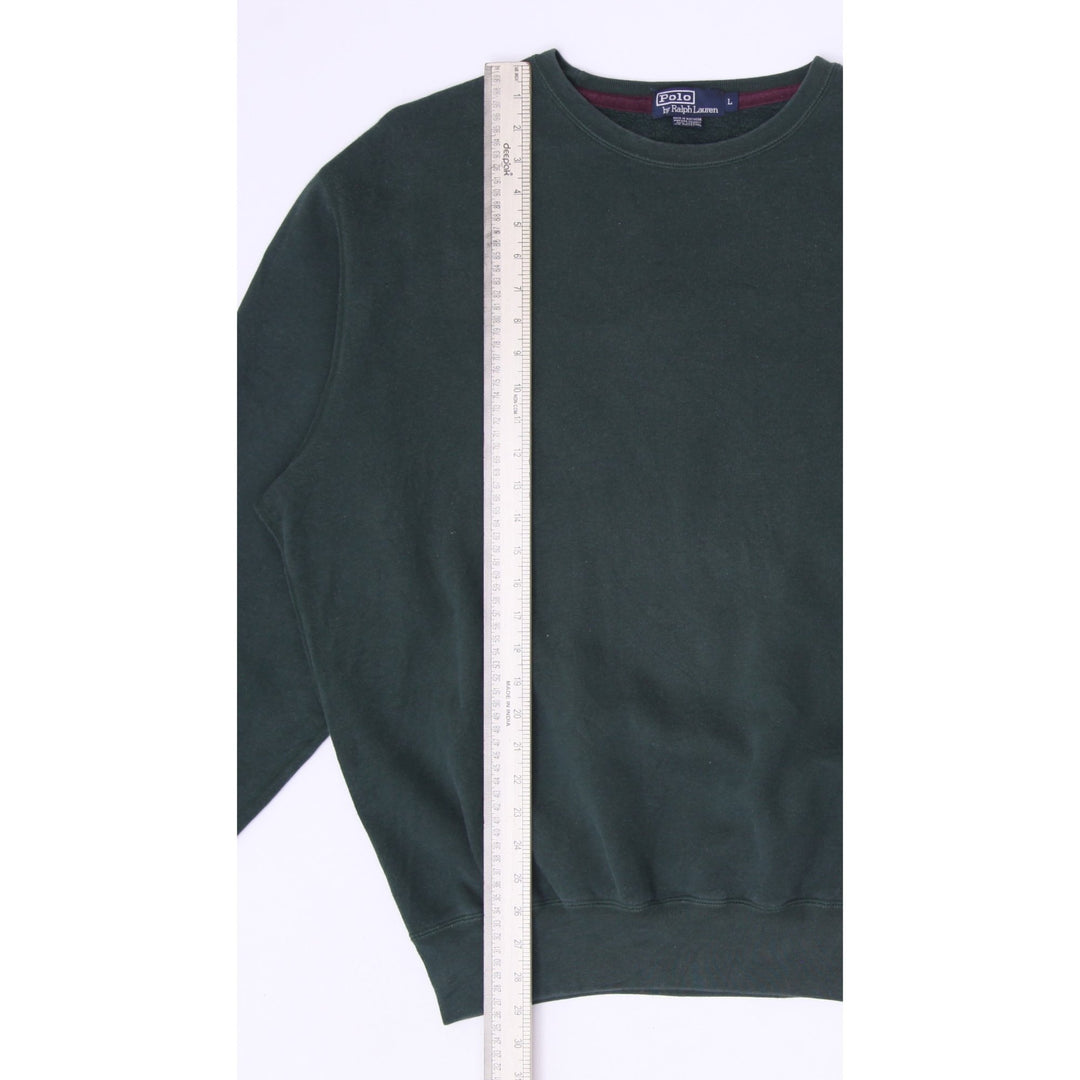 Vintage 1990s Polo by Ralph Lauren Heavyweight Crewneck Sweatshirt Size L