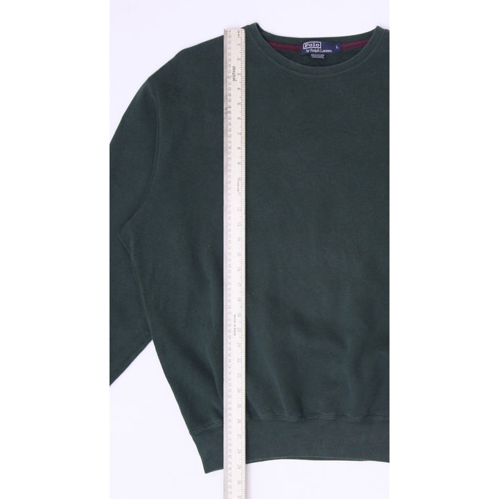 Vintage 1990s Polo by Ralph Lauren Heavyweight Crewneck Sweatshirt Size L