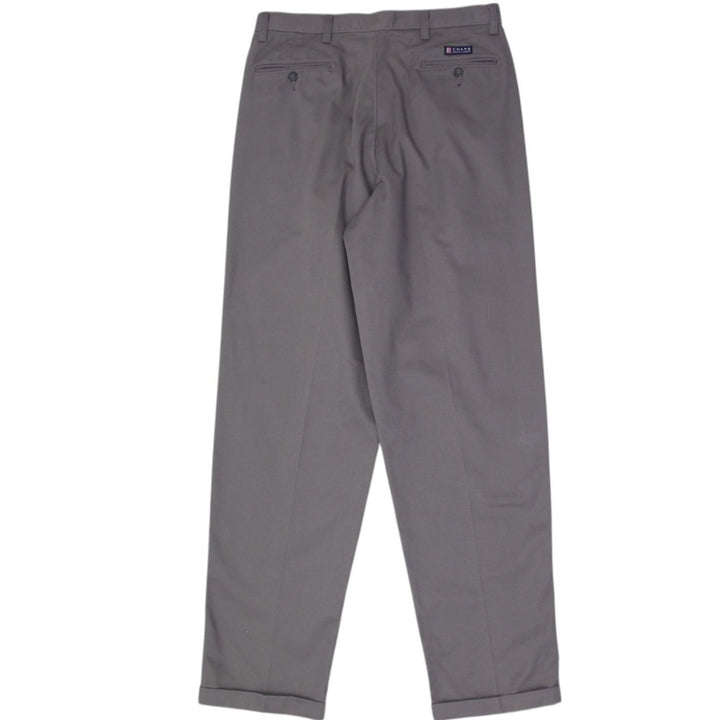 Vintage Mens Chaps Ralph Lauren Khaki Pants Cotton Classic Fit Workwear