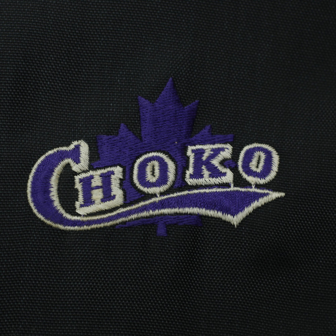 Vintage Choko Lite Racing Jacket Mens Black Red Purple Snowmobile Coat