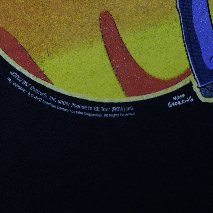 Vintage 2002 The Simpsons x The Rolling Stones  T-Shirt Size S