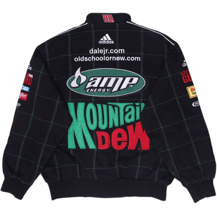 Vintage Mens JR Nation Dale Earnhardt Jr #88 Mountain Dew AMP Racing Jacket Sz L