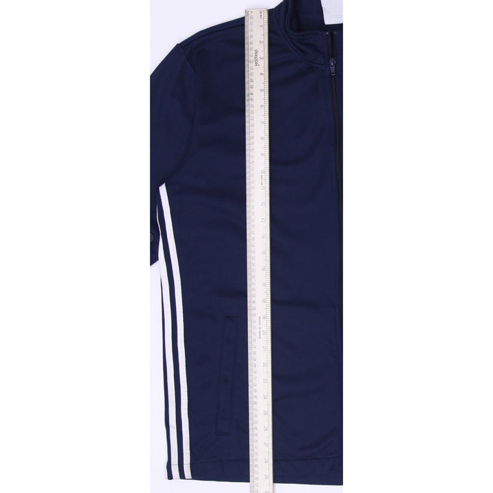 Mens Adidas Originals Navy Blue Adicolor Snap Sleeve Track Jacket Size L