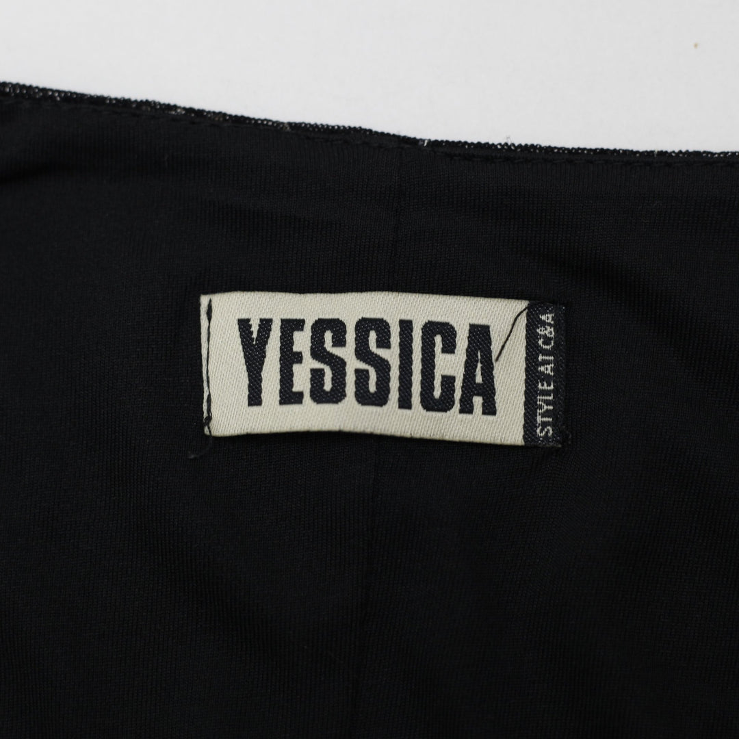 Y2K Ladies Yessica Paisley Floral Mesh Top