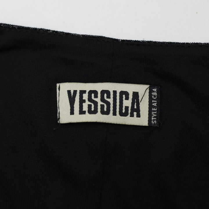 Y2K Ladies Yessica Paisley Floral Mesh Top