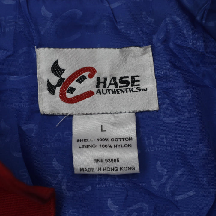 Mens Chase Authentics NASCAR 2000 Jacket Blue Multi Color Racing Graphic Size L | Migration_Jackets - Back Vi | Fashion Rerun