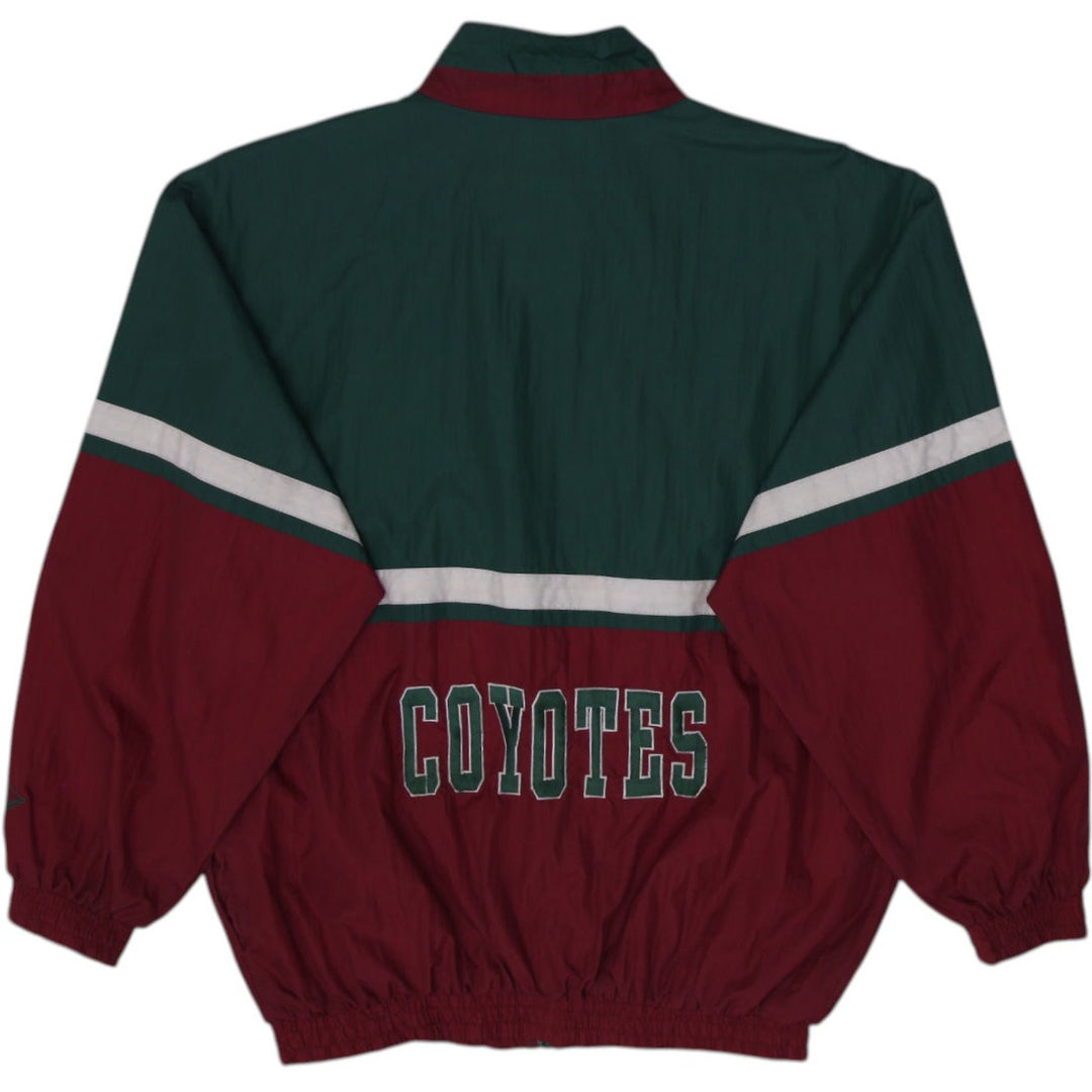 Vintage 1990s Anaheim Mighty Ducks Windbreaker Jacket Green Size XL