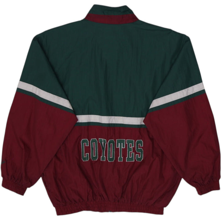 Vintage 1990s Anaheim Mighty Ducks Windbreaker Jacket Green Size XL