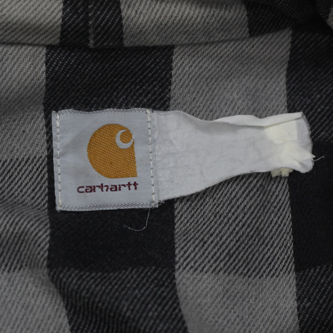 Vintage Carhartt Flannel Lined Denim Hooded Jacket - Fashion Rerun Vintage Migration_Jacket