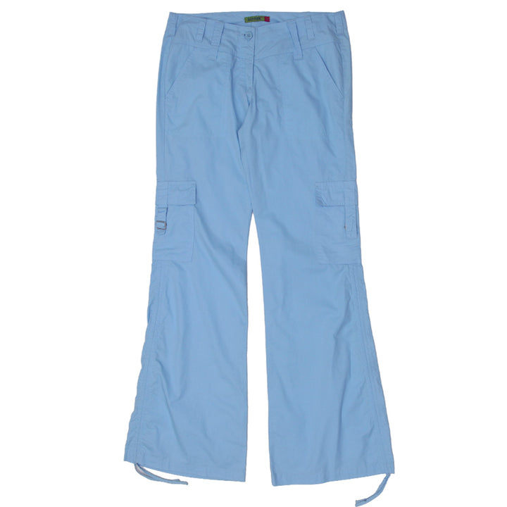 Y2K Ladies Refree Flared Cargo Pants - Fashion Rerun Vintage Migration_Pants