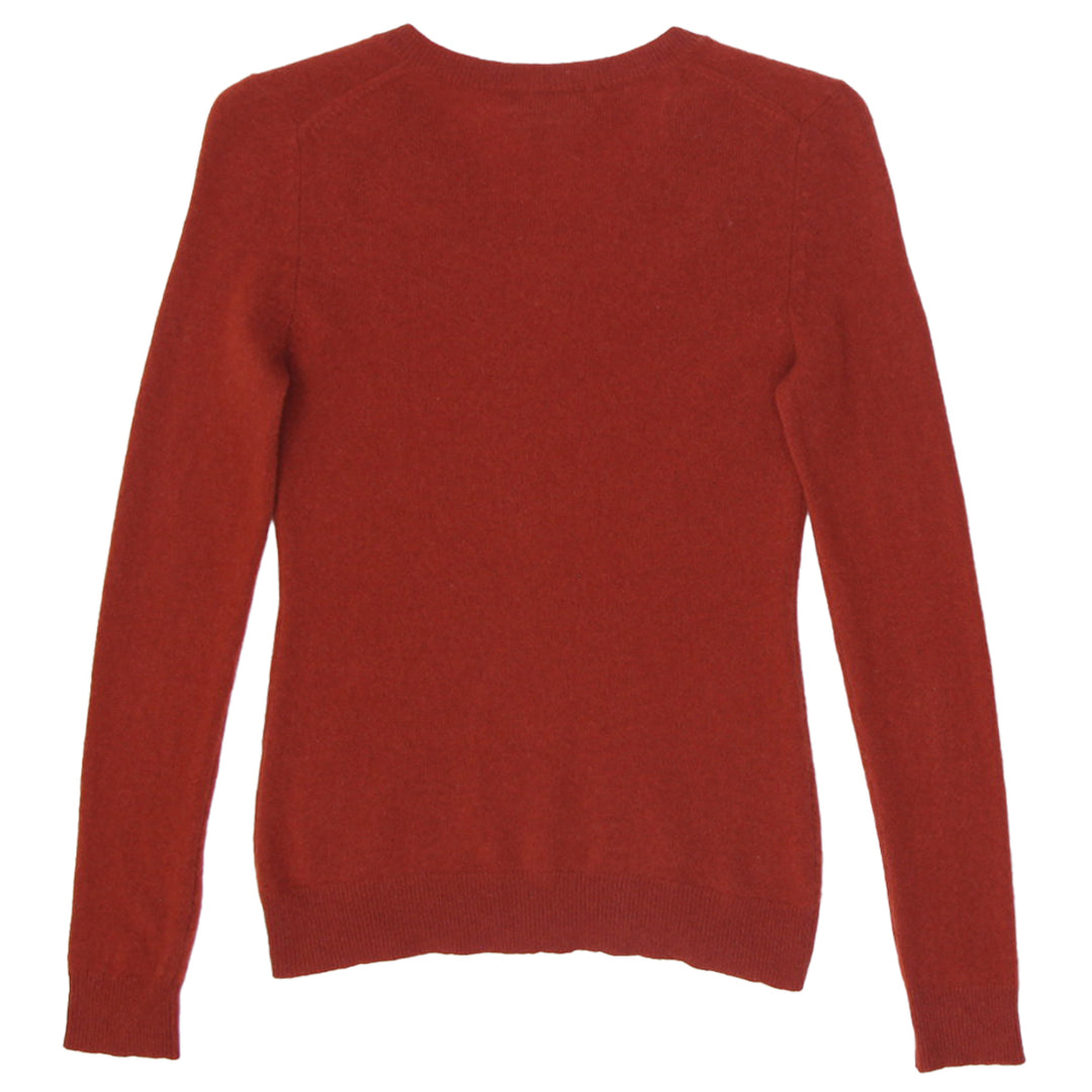 Ladies Lord & Taylor 100% Cashmere V-Neck Sweater