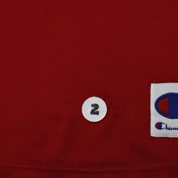 Vintage Champion Chicago Bulls Michael Jordan #23 Red Jersey 52 | Migration_Jerseys - View 7 | Fashion Rerun