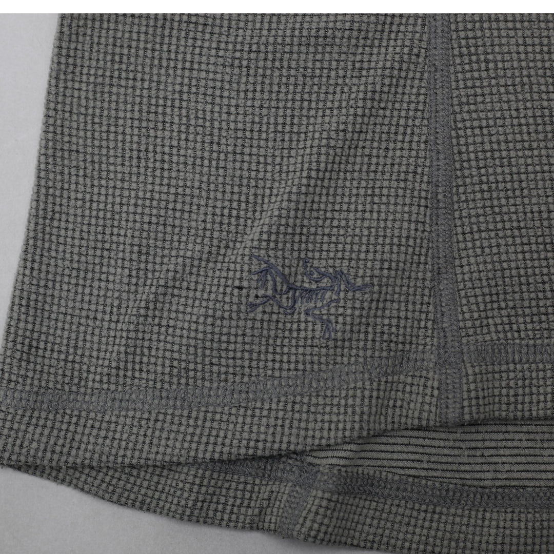 Ladies Arc'teryx Polartec Gray 1/4 Zip Fleece Sweater Size M