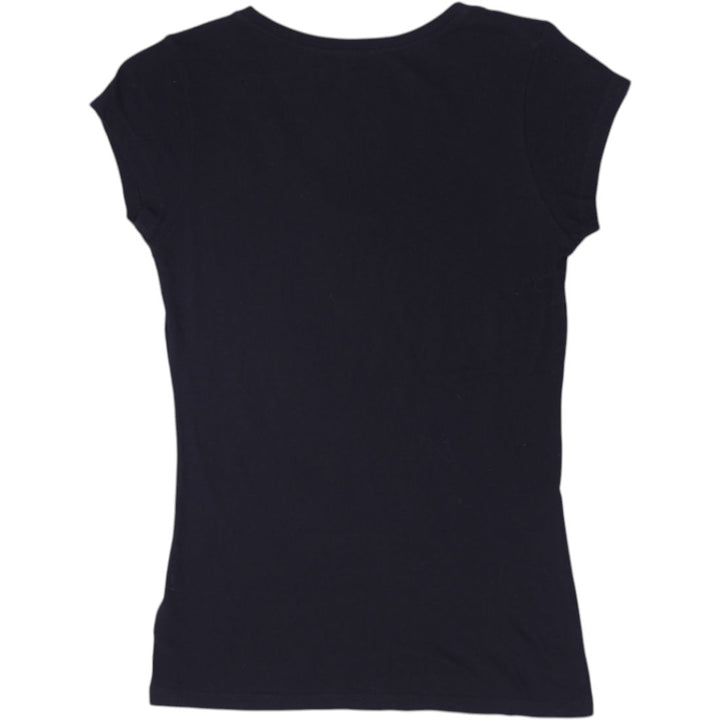 Y2K Ladies Guess Cap Sleeve Graphic Tee Size M