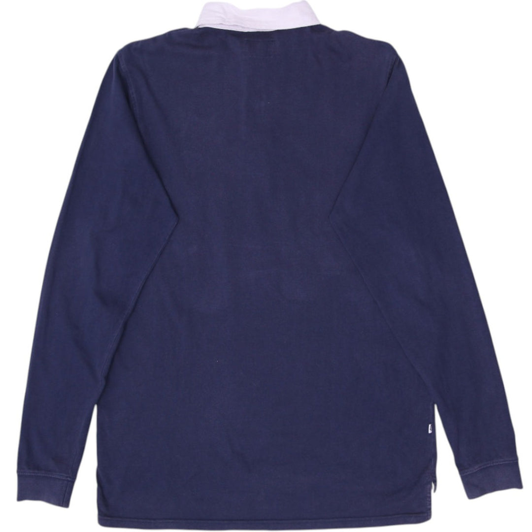 Stussy Logo Patch Rugby Athletic Shirt Size XL | Migration_Shirts SW COLLECTION - Side View | Fashion Rerun