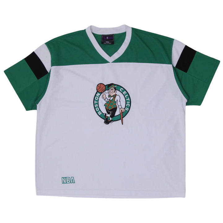 Vintage USC NBA Boston Celtics Shooting V-Neck Shirt XXL, Made In Korea - Fashion Rerun Vintage Migration_Jersey