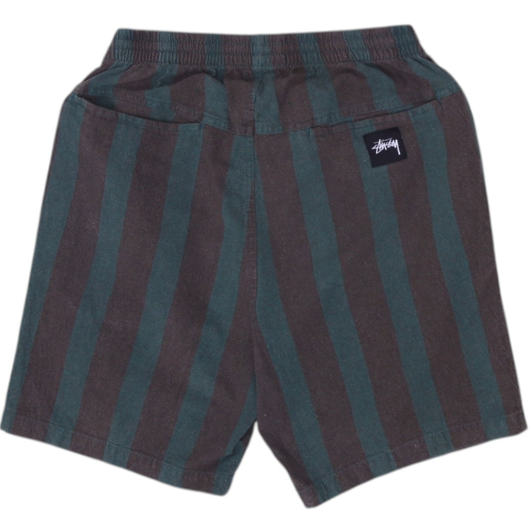 Stussy Striped Casual Shorts Size 28 | Migration_Shorts SW COLLECTION - Side View | Fashion Rerun