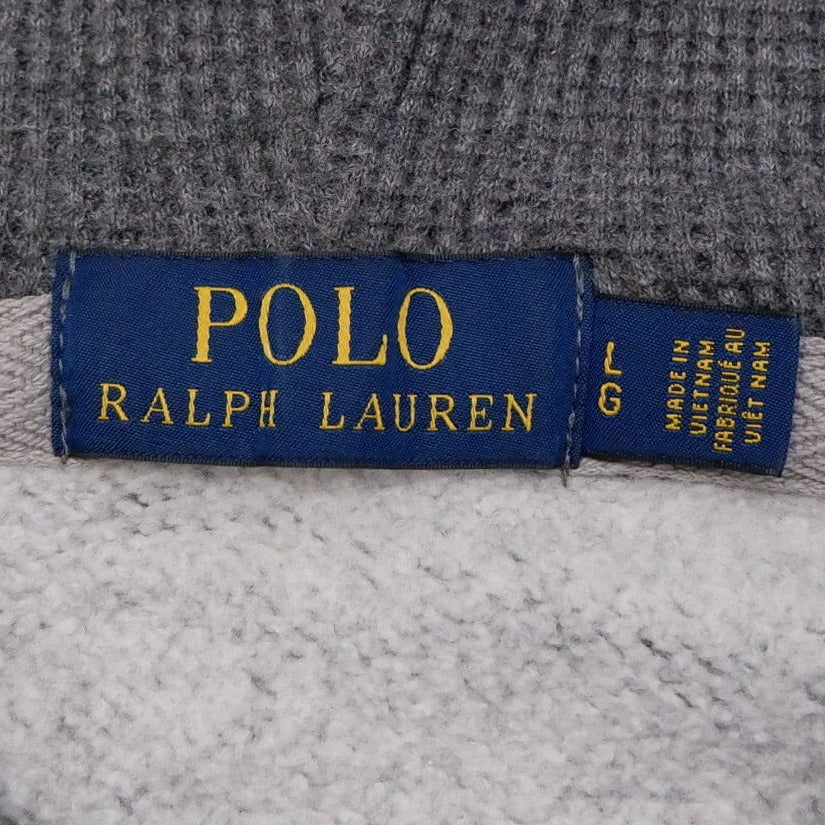 Mens Polo Ralph Lauren Full Zip Gray Hoodie