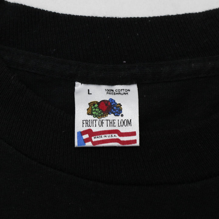 Vintage 1990s Thelonious Monk Fruit Of The Loom Made In USA T-Shirt L | Migration_T-Shirts - Back View | Fashion Rerun