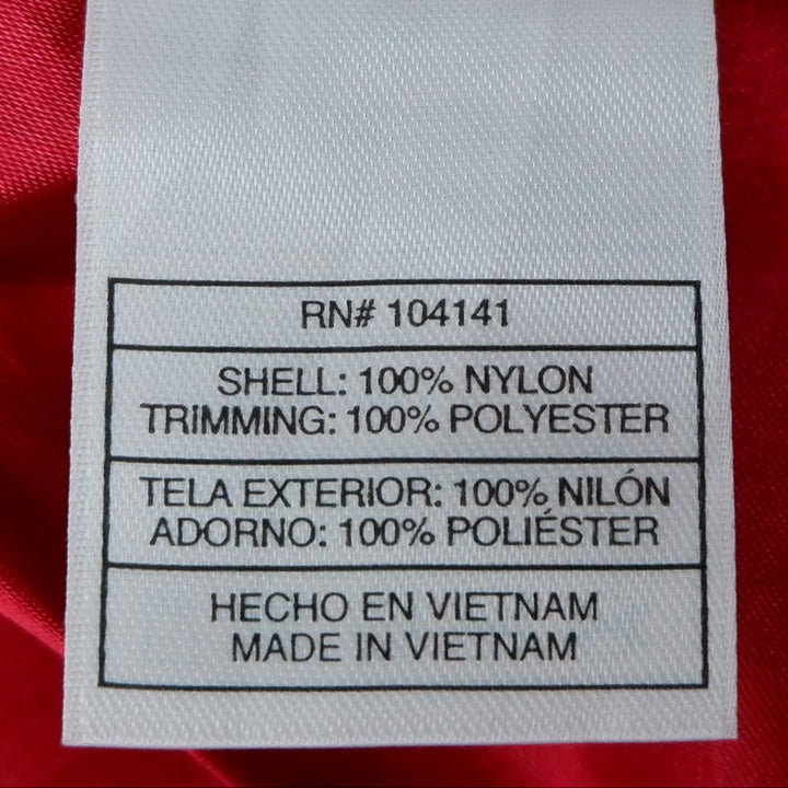 Vintage Nike ACG Vest Silk Lined Warm Women's Vest Size Small Red