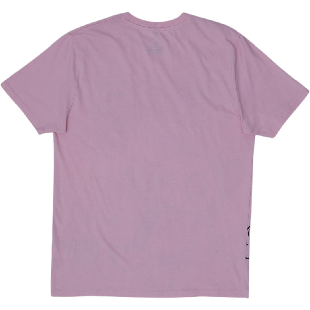 Y2K Mens Southpole Pink Cartoon Graphic T-Shirt Size L