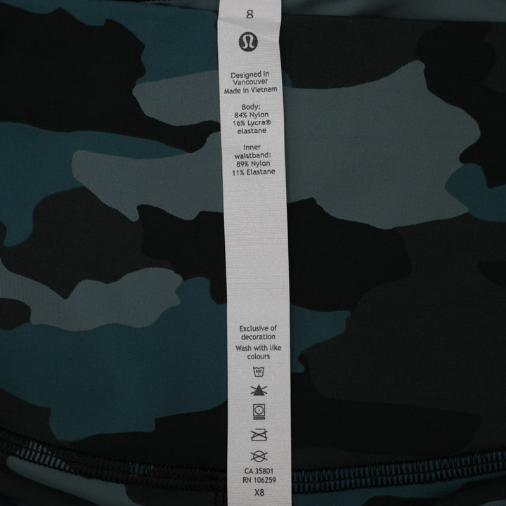 Ladies Lululemon Fast and Free High-Rise Tights Size 8