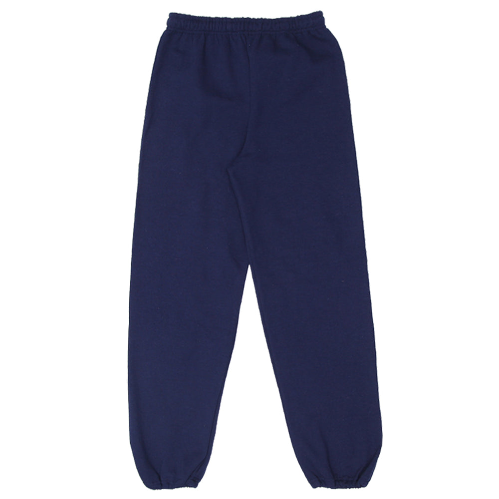 Mens Gildan Fleece Navy Sweatpants - Fashion Rerun Vintage Migration_Pants