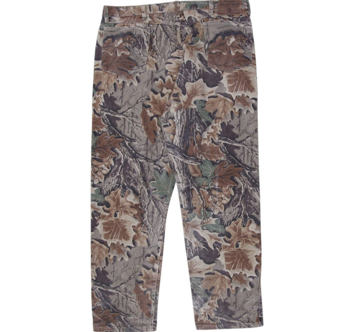 Vintage Mens Wrangler Cargo Pants Camouflage Pattern Outdoors Workwear | Migration_Pants UAENAT20 WW Collecti | Fashion Rerun