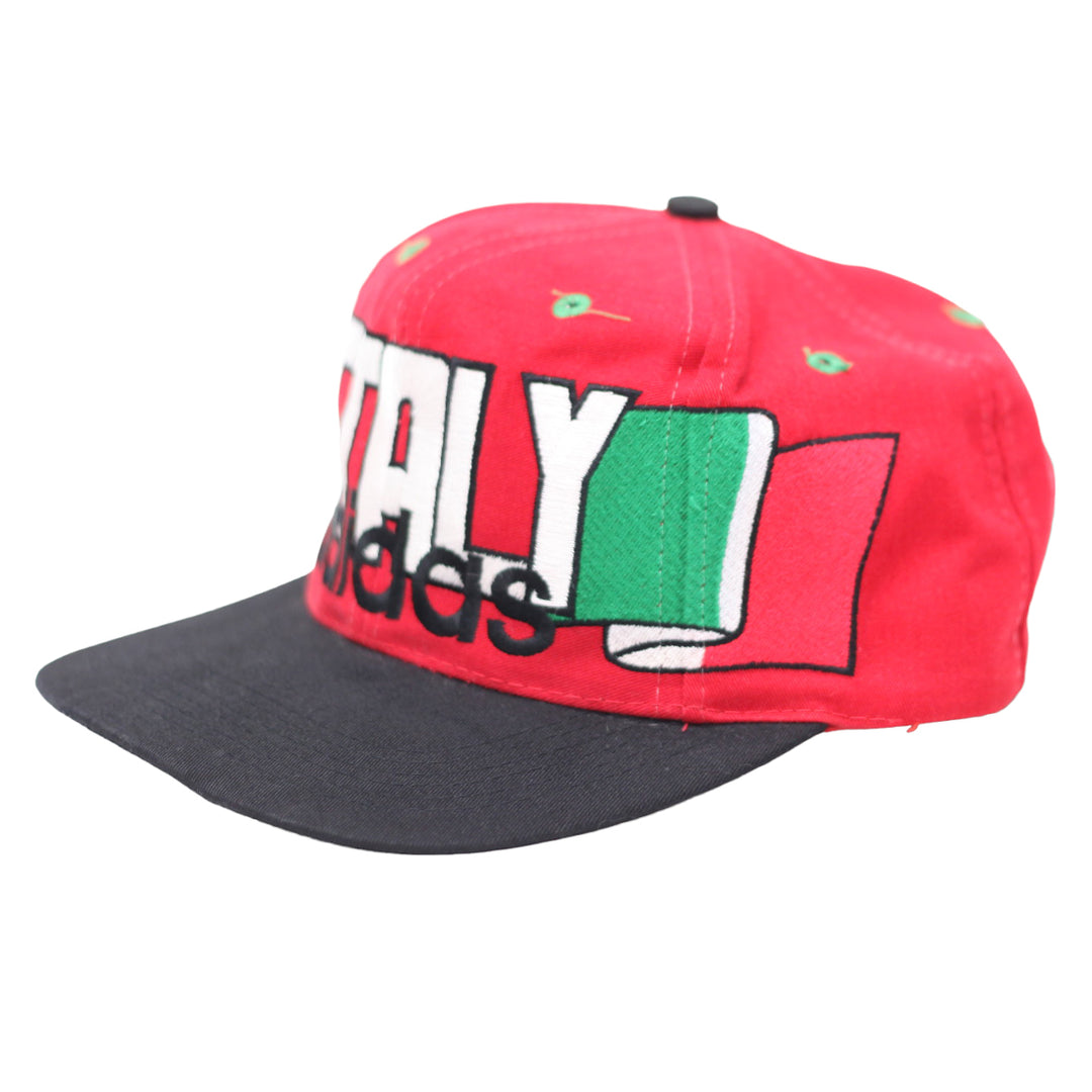 Vintage Adidas Italy Embroidered Adjustable Cap