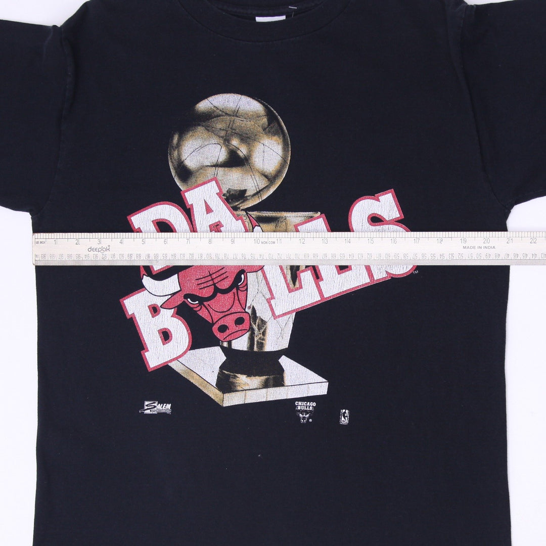 Vintage 1991 Chicago Bulls "Da Bulls" NBA Championship T-Shirt Made in USA Sz L