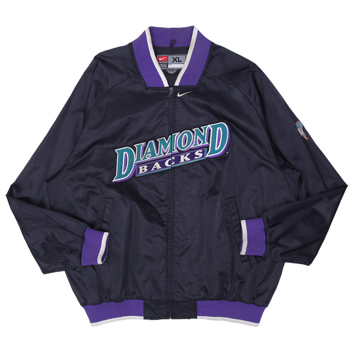90's Vintage Nike Team Diamond Backs Windbreaker Jacket - Fashion Rerun Vintage Migration_Jacket