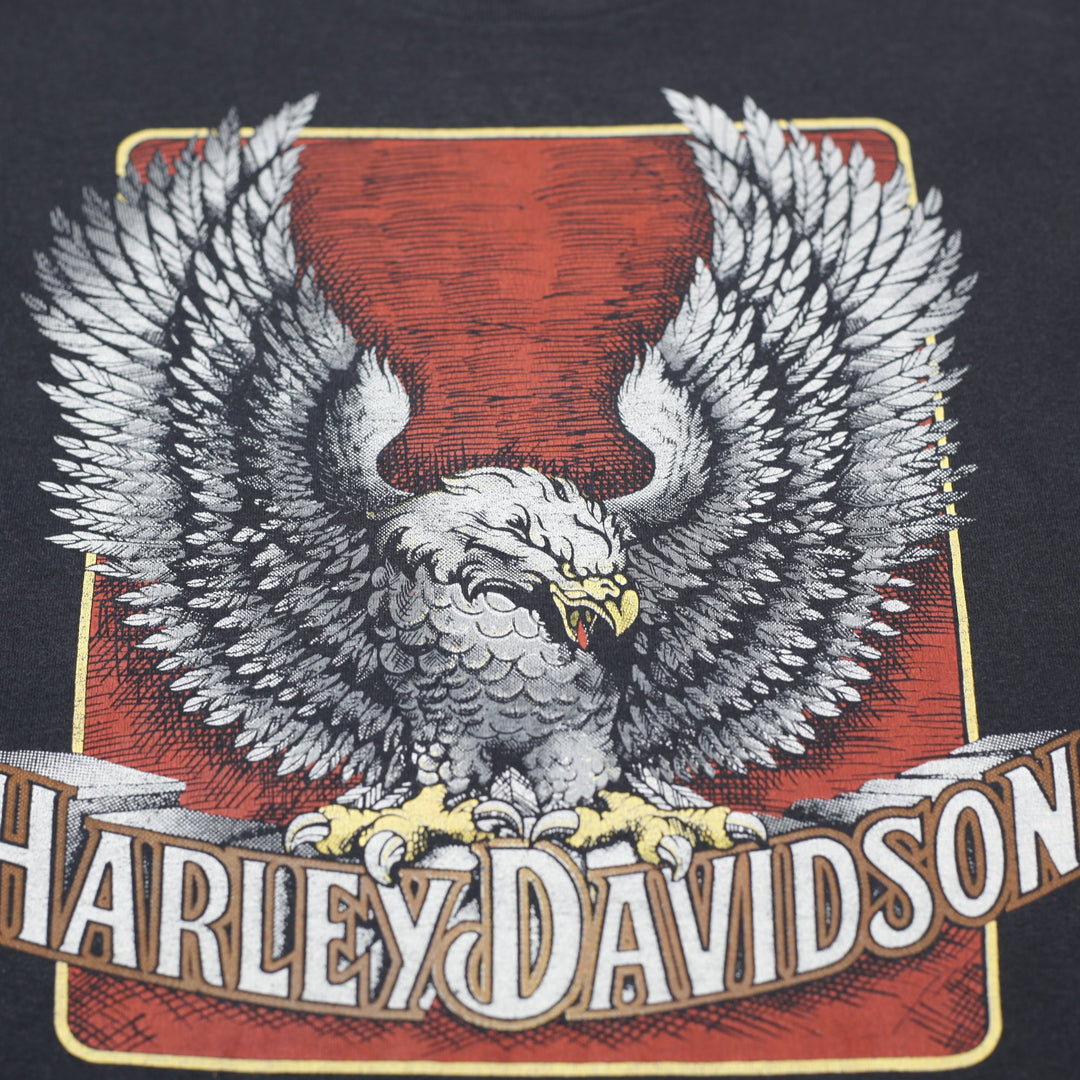 Vintage 1991 Vintage Harley Davidson 3D Emblem T-shirt Size L