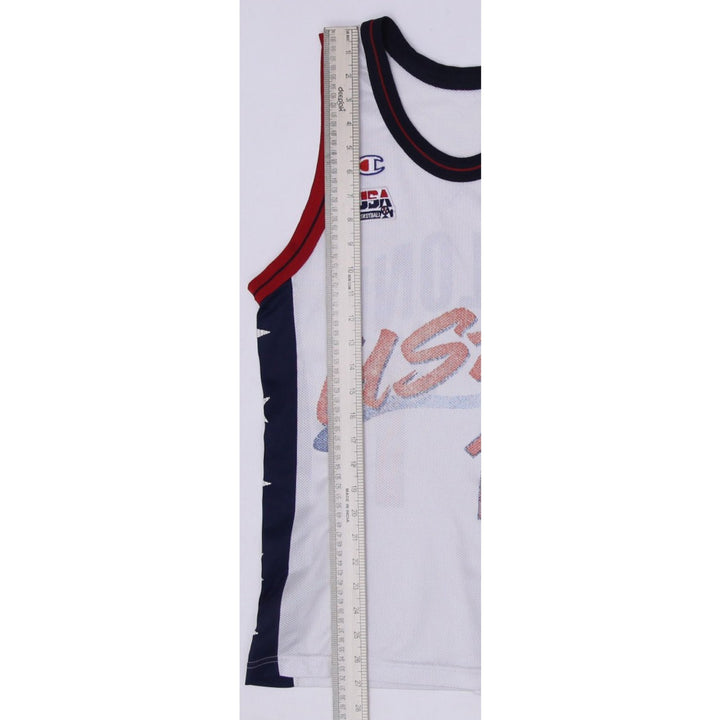 Vintage Champion USA Basketball 1996 Olympic Karl Malone #11 Basketball Jersey