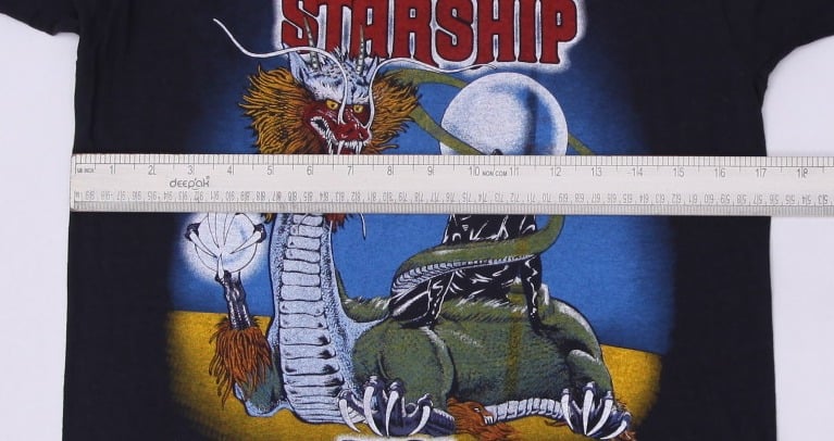 Vintage Jefferson Starship 1981 Single Stitch T-Shirt Made In USA L | Migration_T-Shirts - View 6 | Fashion Rerun