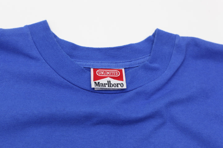Vintage Marlboro Unlimited Howling Wolf Pocket T-Shirt S.Stitch Made In USA XL | Migration_T-Shirts UAENAT40 | Fashion Rerun