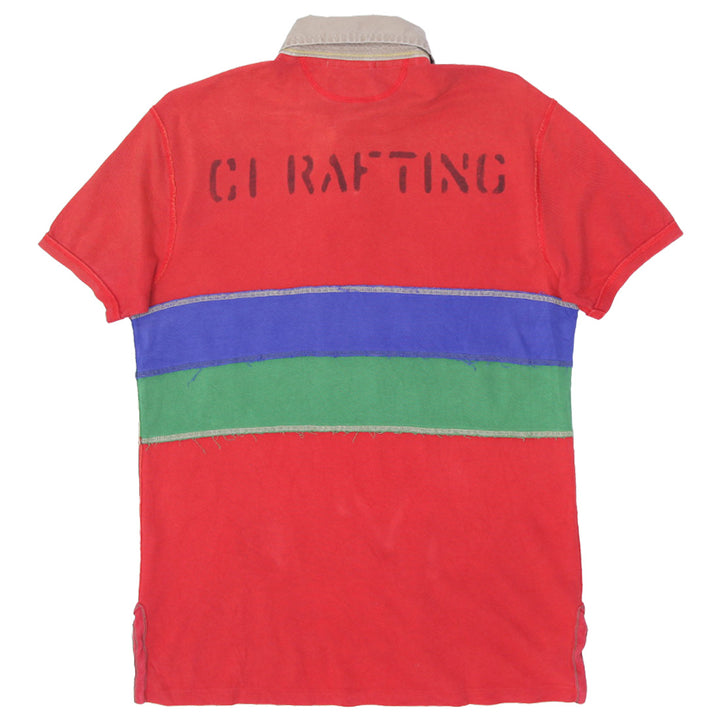 Mens Polo By Ralph Lauren C1 Rafting Red Classic Custom Fit Polo T-Shirt