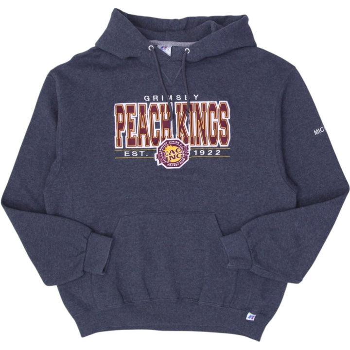 Mens Russell Athletic Grimsby Peach Kings" Embroidered Pullover Hoodie