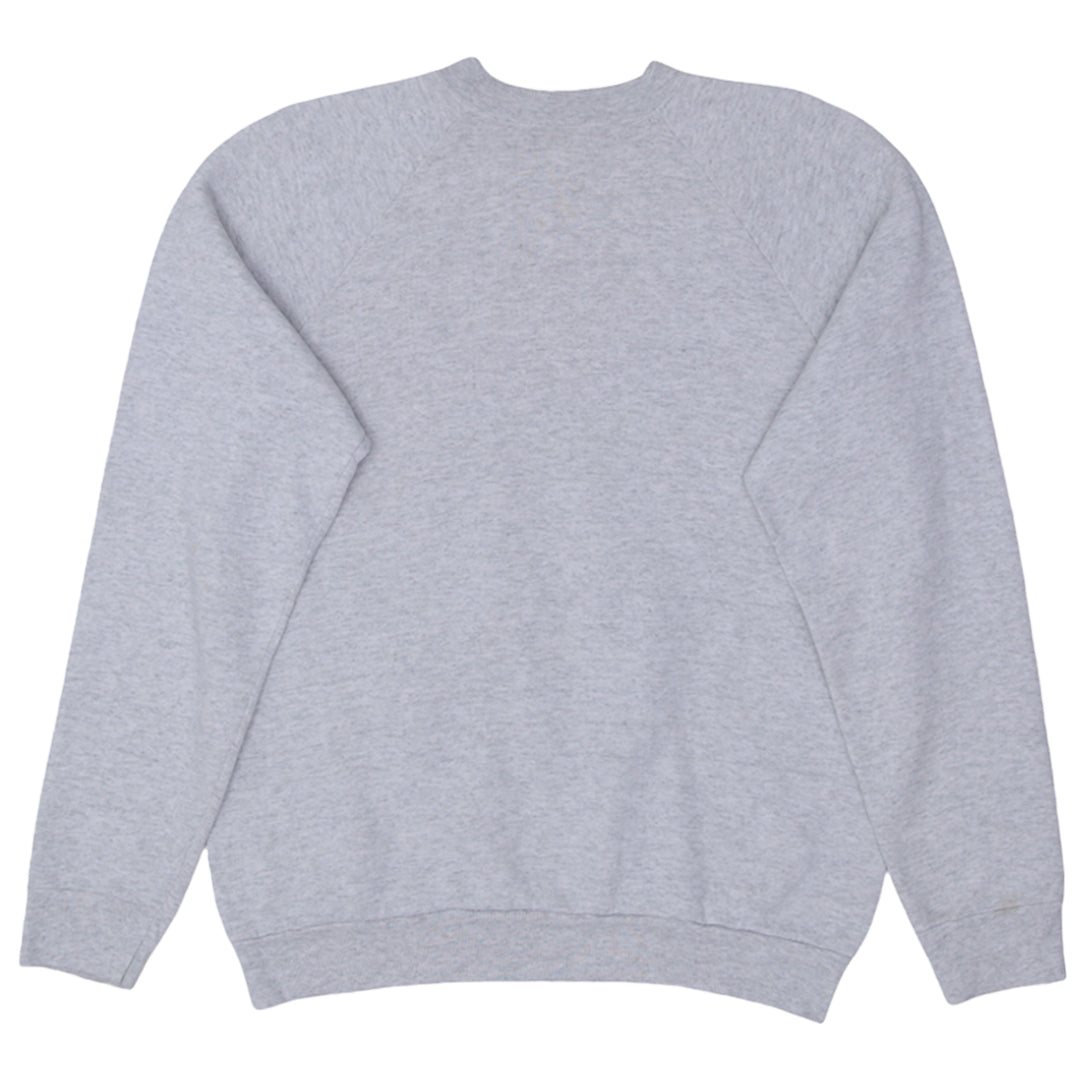 Vintage Chicago Bulls Masters Of The Rings 3-Peat Sweatshirt Fruit of the Loom Gray - Fashion Rerun Vintage Migration_Sweaters